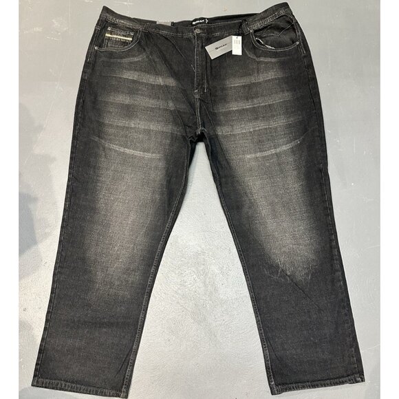 Royal Blue Brand Denim Jeans Men Size 62 x 32 Relaxed Fit Big & Tall New - Picture 4 of 8